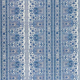 Brunschwig & Fils DIGBY S TENT LINEN & COTTON PRINT MOROCCAN BLUE Fabric