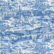Brunschwig & Fils ZARAFA COTTON PRINT BLUE Fabric