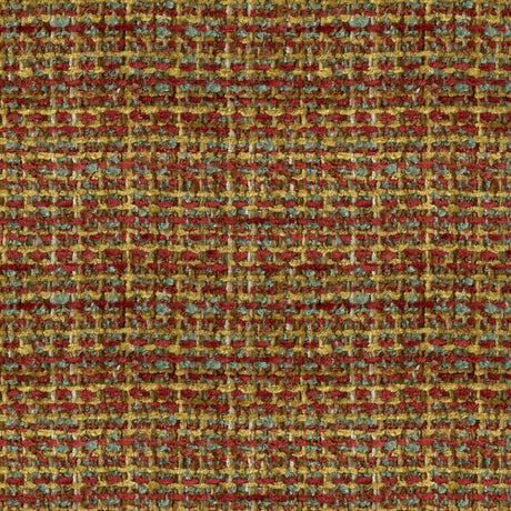 Brunschwig & Fils BOUCLE TEXTURE RED/GOLD Upholstery Fabric