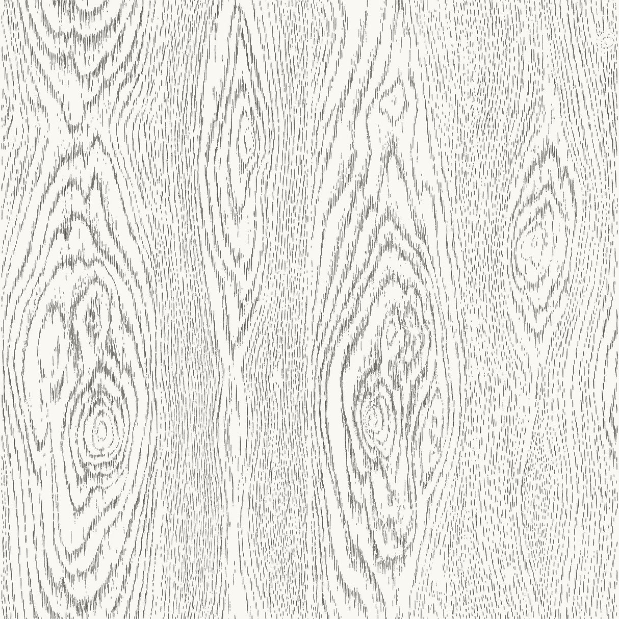 Cole & Son WOOD GRAIN BLACK AND WHITE Wallpaper