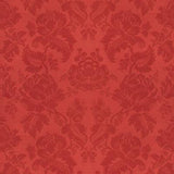 Brunschwig & Fils MOULINS DAMASK VIEUX ROUGE Upholstery Fabric