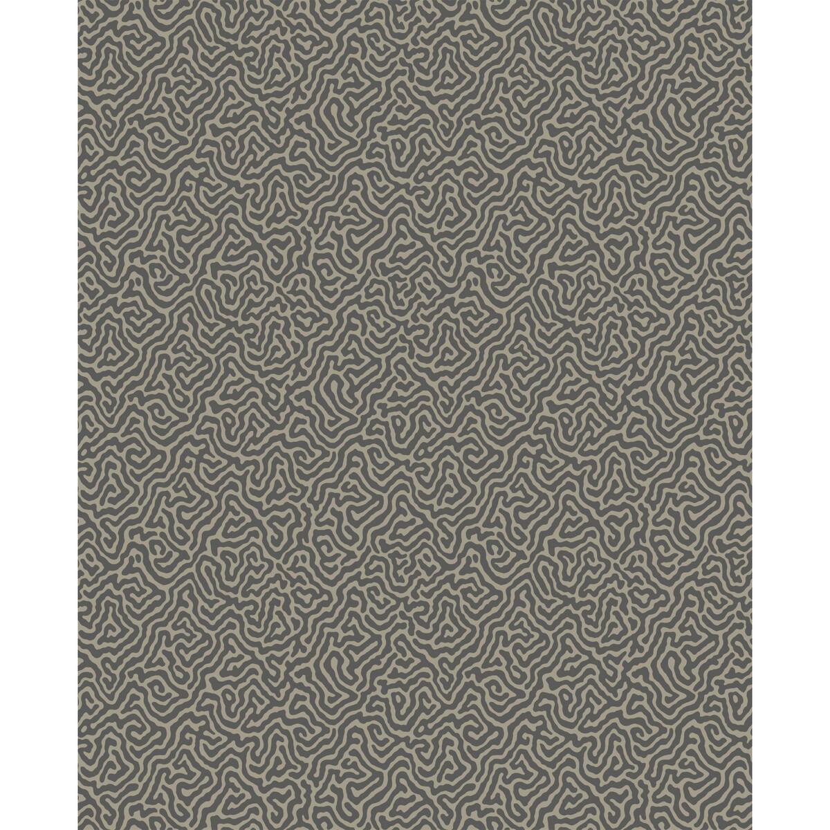 Cole & Son Vermicelli Black & Linen Wallpaper