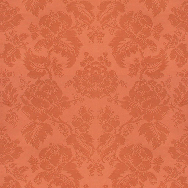 Brunschwig & Fils MOULINS DAMASK VIEUX ROSE Upholstery Fabric