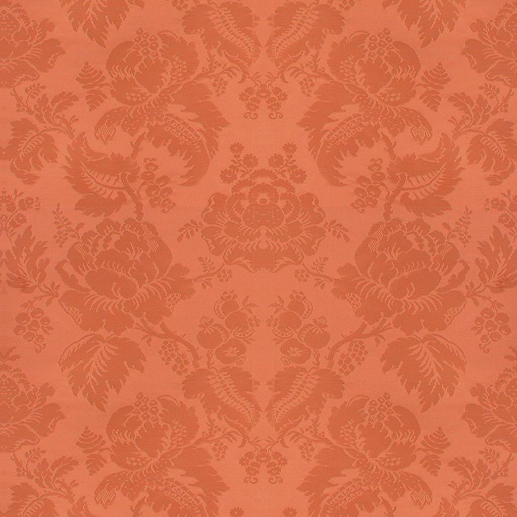 Brunschwig & Fils MOULINS DAMASK VIEUX ROSE Upholstery Fabric