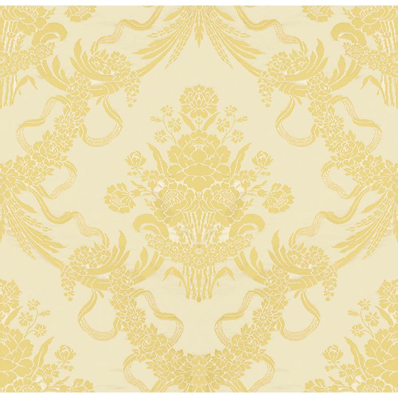 Brunschwig & Fils CHARLIEU LAMPAS IVOIRE Upholstery Fabric