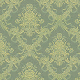 Brunschwig & Fils CHARLIEU LAMPAS BLEU/IVOIRE Upholstery Fabric