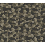 Cole & Son Ingot Charcoal & Silver Wallpaper