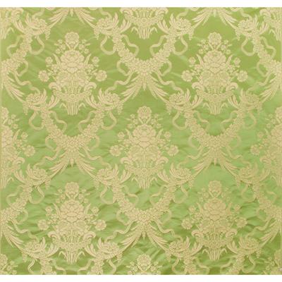 Brunschwig & Fils CHARLIEU LAMPAS VERT/IVOIRE Upholstery Fabric