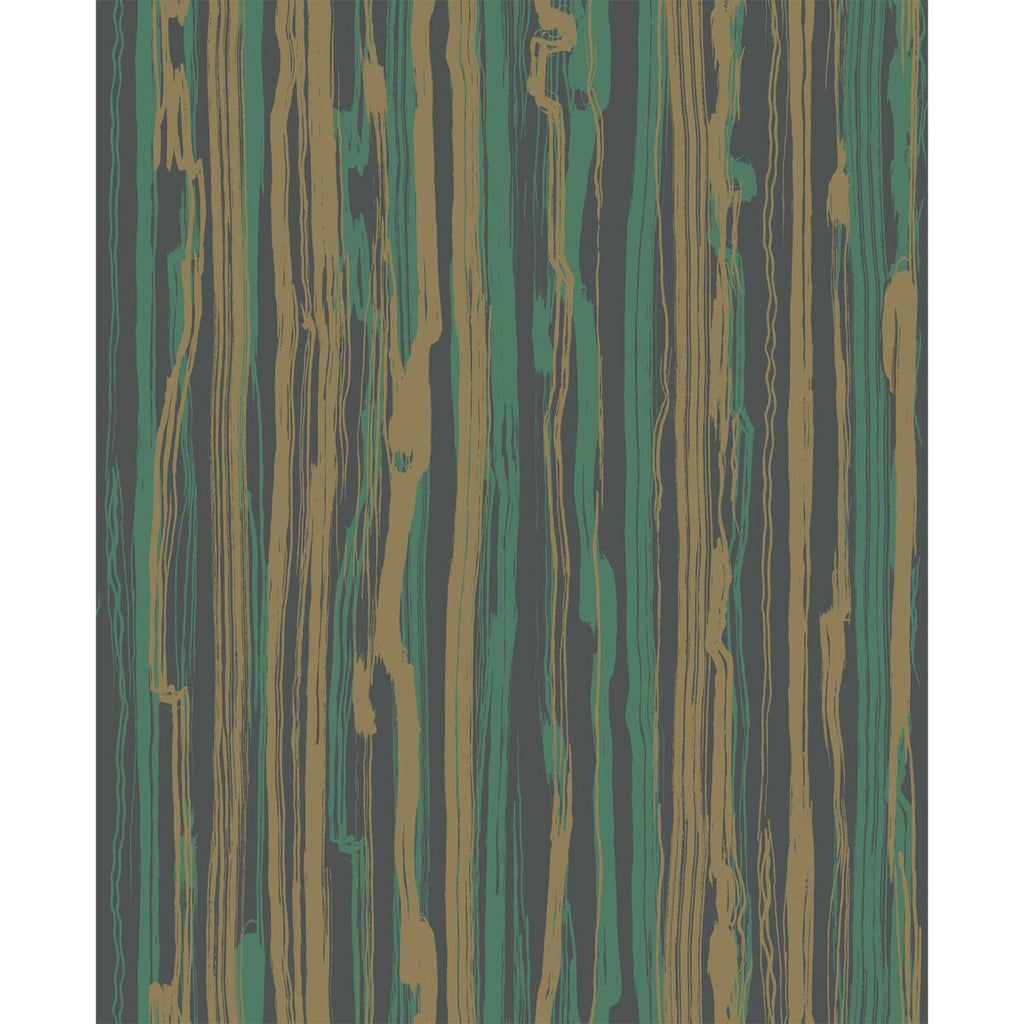 Cole & Son Strand Teal & Gold Wallpaper