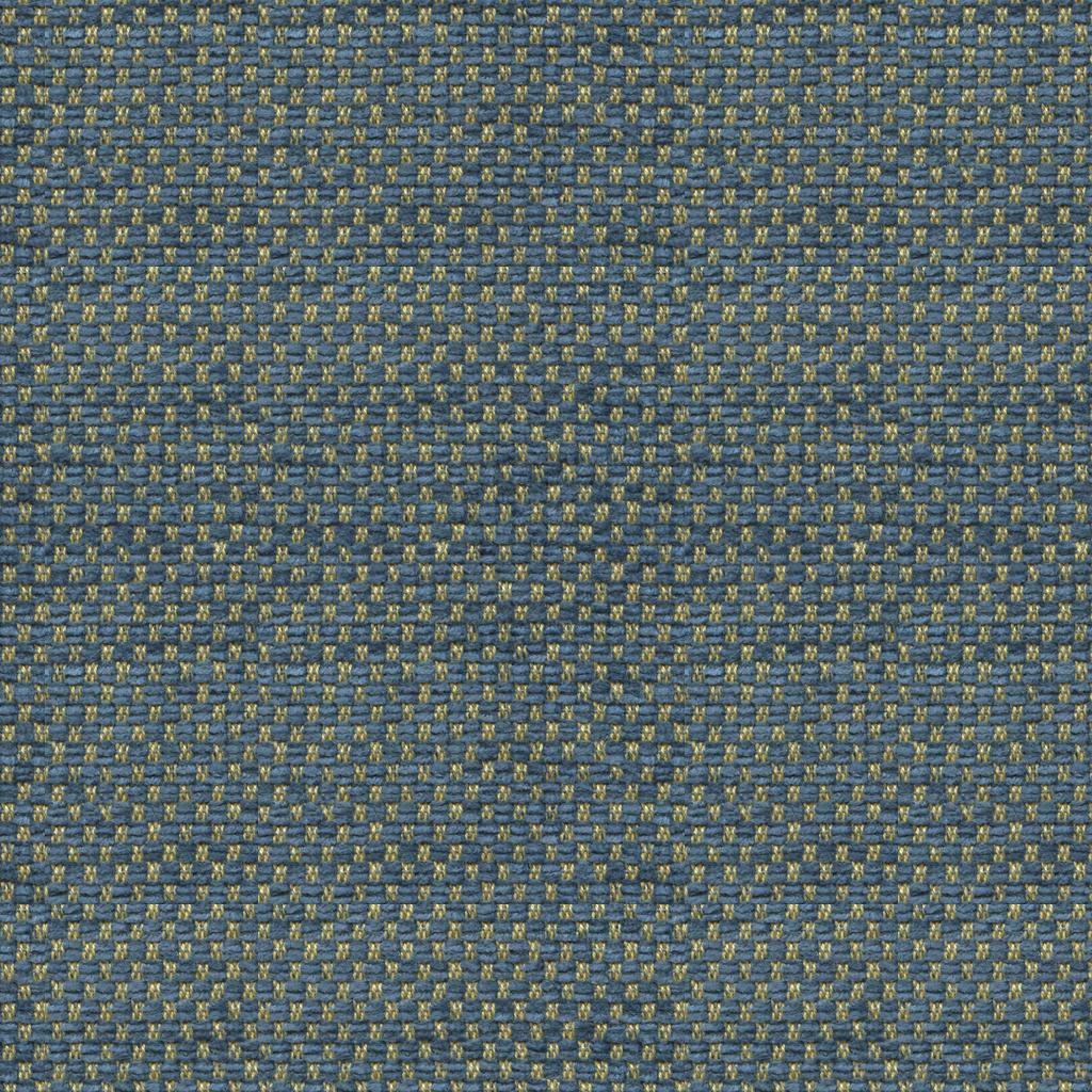 Brunschwig & Fils YORKE CHENILLE DEEP BLUE/BEIGE Upholstery Fabric