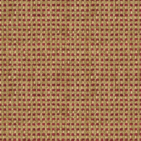 Brunschwig & Fils SHARPEI CHENILLE GEOMETRIC GARNET Upholstery Fabric
