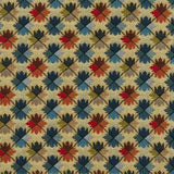 Brunschwig & Fils OATLANDS TAPESTRY BLUE/RED Upholstery Fabric