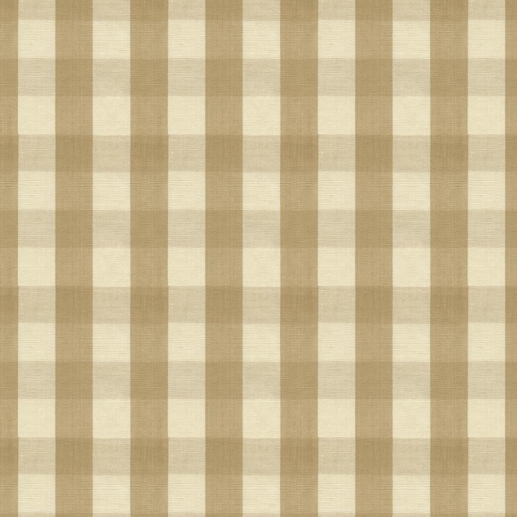 Brunschwig & Fils CARSTEN CHECK TAN Upholstery Fabric