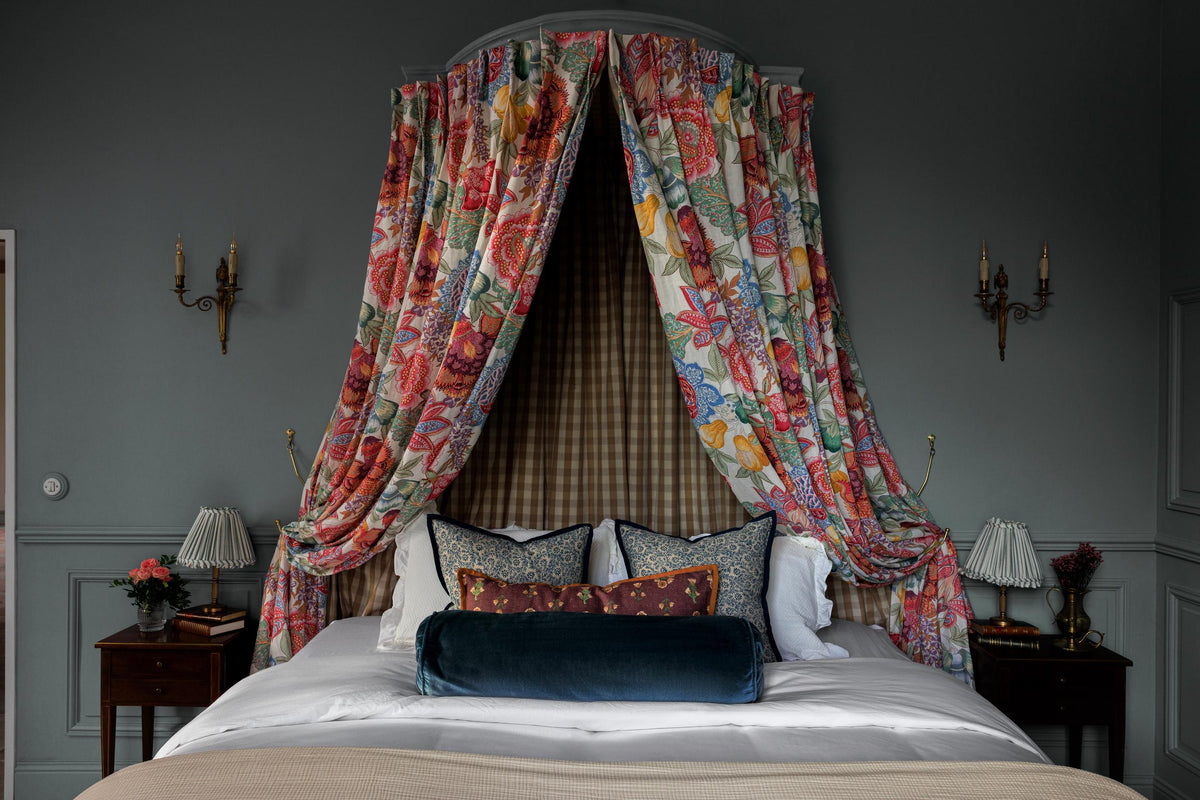 Brunschwig & Fils CARSTEN CHECK TAN Upholstery Fabric