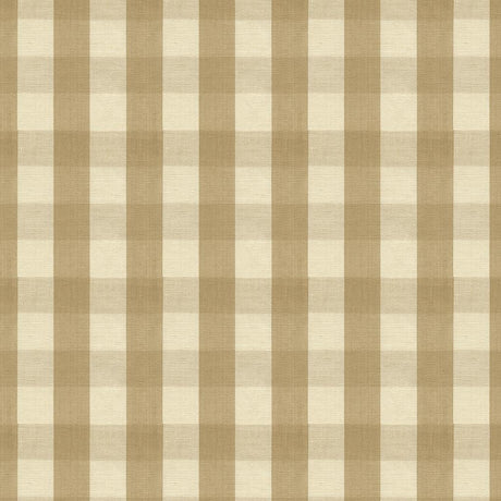 Brunschwig & Fils CARSTEN CHECK TAN Upholstery Fabric