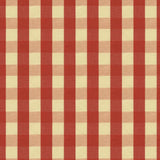 Brunschwig & Fils CARSTEN CHECK POMEGRANATE Upholstery Fabric