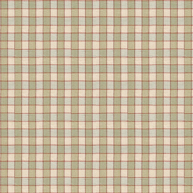 Brunschwig & Fils LA SEYNE CHECK SANDSTONE Upholstery Fabric