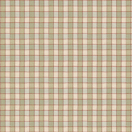Brunschwig & Fils LA SEYNE CHECK SANDSTONE Upholstery Fabric
