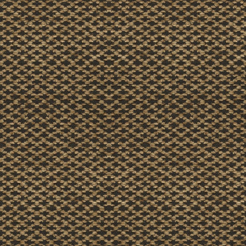 Brunschwig & Fils SPENCER SILK CHENILLE BLACK CHESTNUT Upholstery Fabric