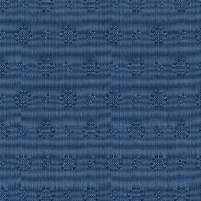 Brunschwig & Fils CHANDLER FIGURED WOVEN ROYAL BLUE Upholstery Fabric