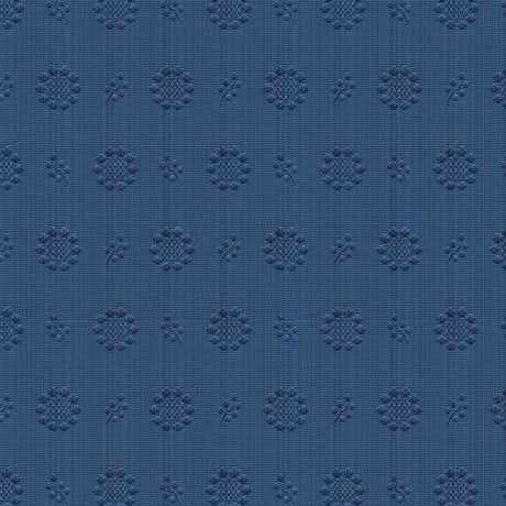 Brunschwig & Fils CHANDLER FIGURED WOVEN ROYAL BLUE Upholstery Fabric