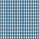 Brunschwig & Fils HALSEY COTTON CHECK OXFORD BLUE Upholstery Fabric