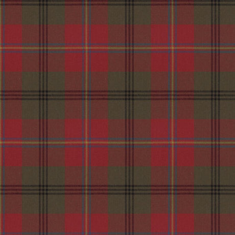 Brunschwig & Fils MILLBROOK WOOL PLAID REDWOOD Upholstery Fabric