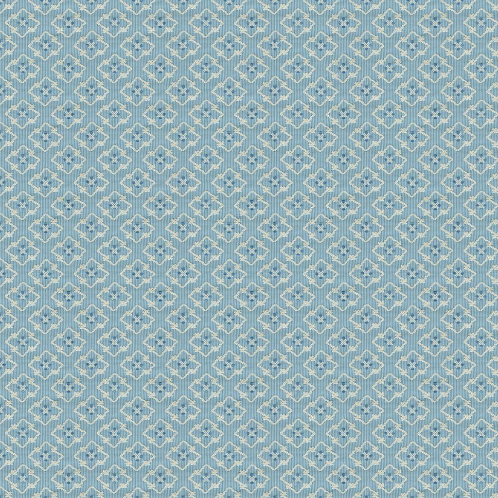 Brunschwig & Fils CREEK FIGURED WOVEN BLUE Upholstery Fabric