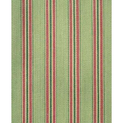 Brunschwig & Fils TAVISTOCK STRIPE JADE/BERRY Upholstery Fabric