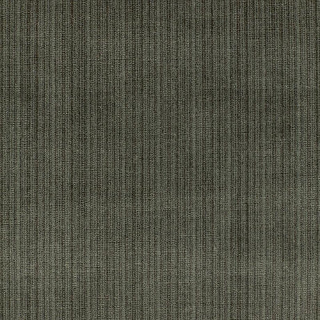 Schumacher Antique Strie Velvet Smoke Fabric