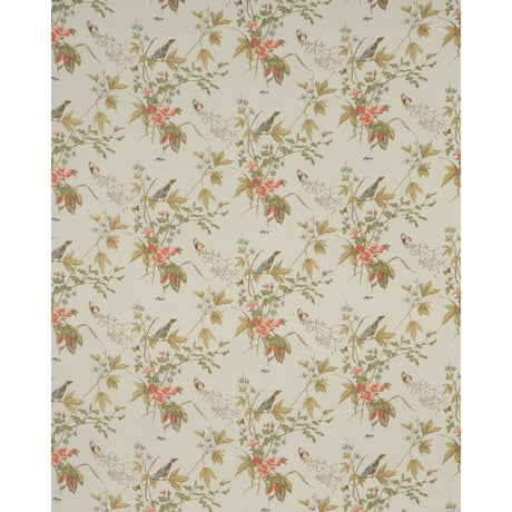 Schumacher Early Spring Aqua Fabric