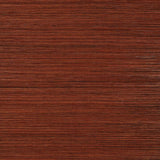 Schumacher Strie Sisal Burnt Orange Wallpaper