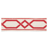 Schumacher Saint Tropez Braid Coral Trim