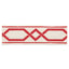 Schumacher Saint Tropez Braid Coral Trim