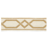 Schumacher Saint Tropez Braid Sand Trim