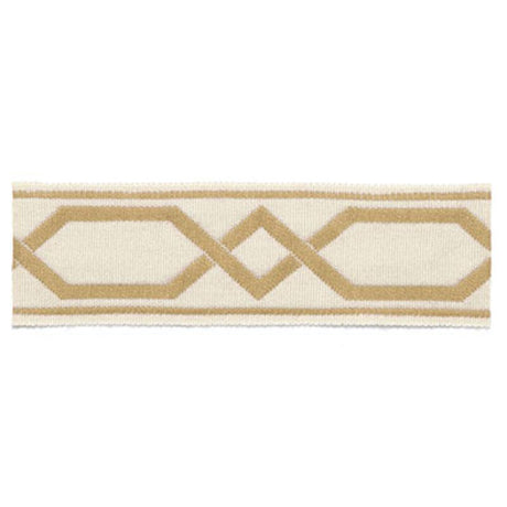 Schumacher Saint Tropez Braid Sand Trim