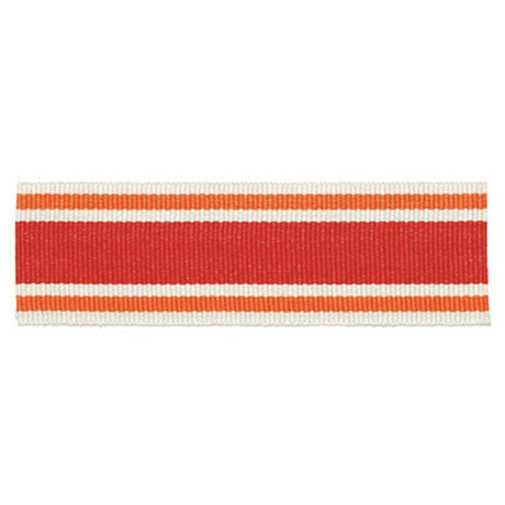 Schumacher Cabana Braid Coral Trim