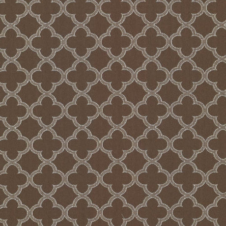 Kasmir Abberley Trellis Chocolate Fabric