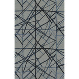 Lee Jofa CHANNELS VELVET SLATE/BLUE Fabric