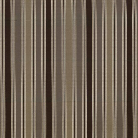 Kasmir Abbot Stripe Coffee Fabric