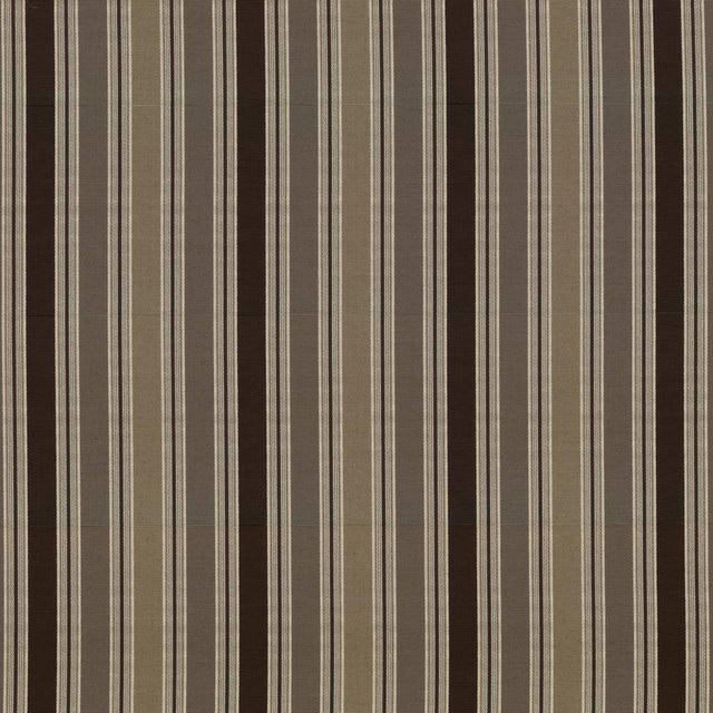 Kasmir Abbot Stripe Coffee Fabric