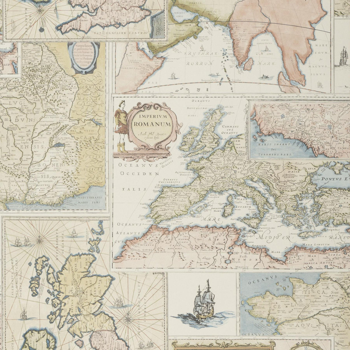 Mulberry BOHEMIAN TRAVELS MULTI Wallpaper