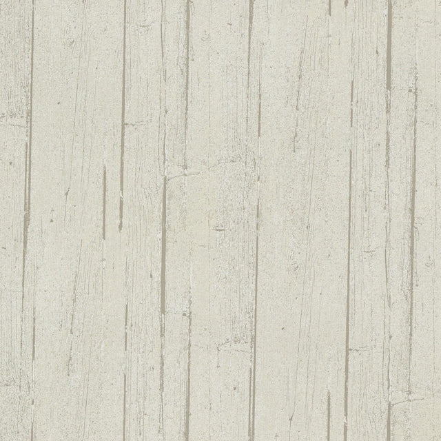 Mulberry WOOD PANEL DOVE GREY Wallpaper