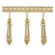 Schumacher Champagne Addington Molded Tassel Fringe