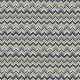 Kasmir Adderley Monaco Blue Fabric