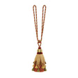 Schumacher Somerset Tie Back Rosewood Trim