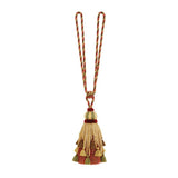 Schumacher Somerset Tie Back Rosewood Trim