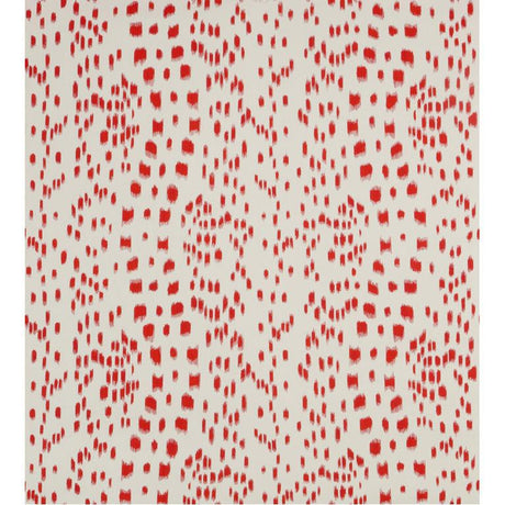 Brunschwig & Fils LES TOUCHES RED Wallpaper
