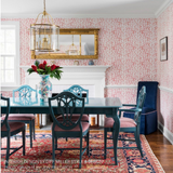 Brunschwig & Fils LES TOUCHES RED Wallpaper
