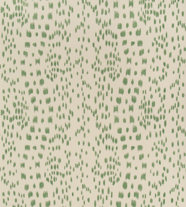 Brunschwig & Fils LES TOUCHES GREEN Wallpaper